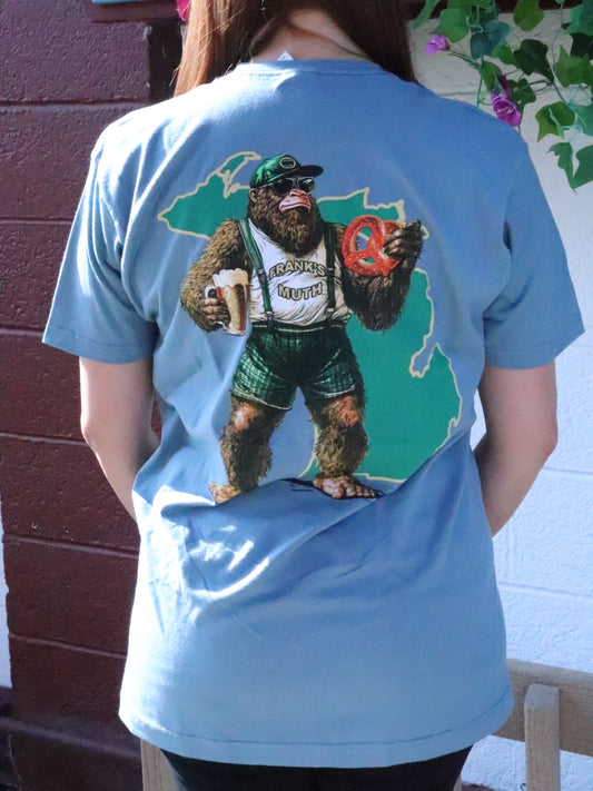 Beer & Pretzel Bigfoot Tee